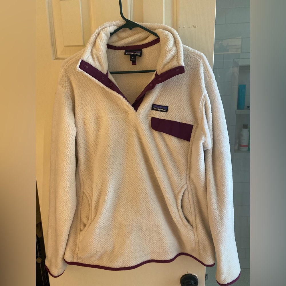 Patagonia jacket…cute and warm!